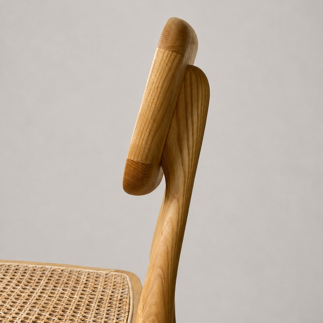 Yingman Dining Chair side view