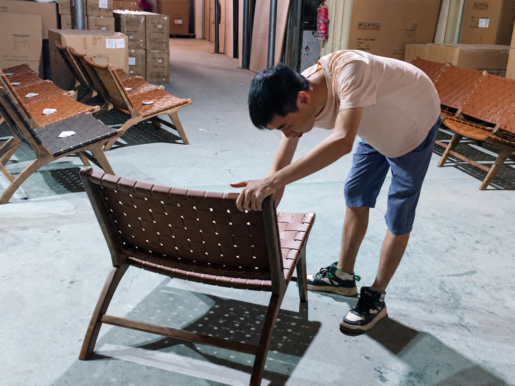 Furniture inspection and finish review