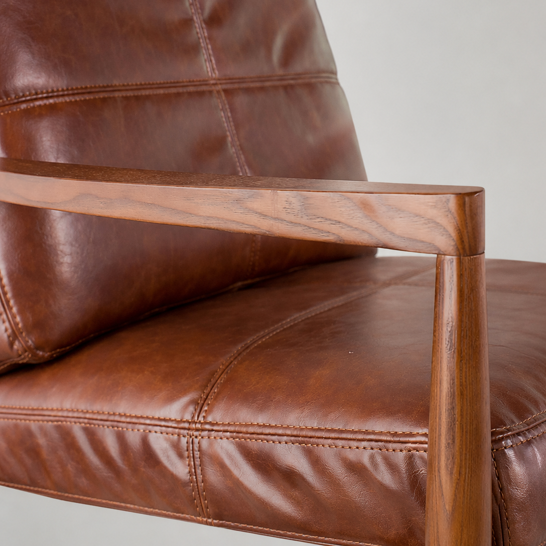 Hank Reading Chair side view